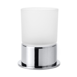 138110061 OMEGA Держатель зубных щеток, матовое стекло, хром BEMETA