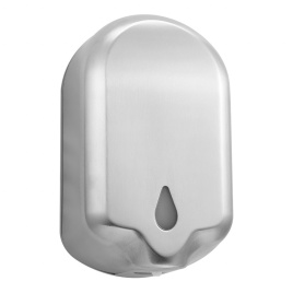 124109335 HOTEL Автоматический диспенсер дезинфекции 1200 мл сталь шлифованная BEMETA