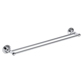 144304052 RETRO Полотенцедержатель двойной 600 мм хром BEMETA