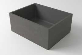 2.02.012.44.4 HALLEY Мойка кухонная 53x39 Nano Concrete бетон HOLBI