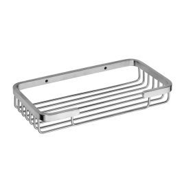 104308072 CYTRO Полочка для мыла сталь шлифованная BEMETA