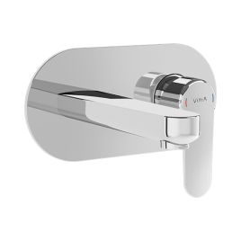 A42721EXP Root Round Внешняя часть встроенного смесителя для раковины хром VITRA