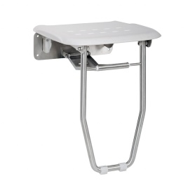 205125035 HOTEL Душевое сидьение с опорой белый BEMETA