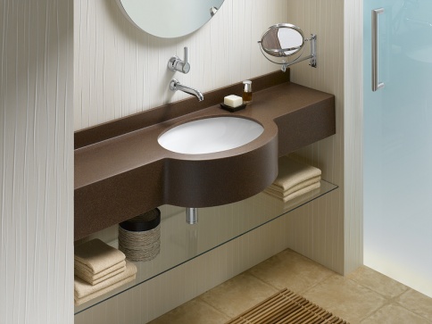 6039B003-0012 Arkitekt Раковина встраиваемая снизу 47 см белая VITRA фото 2