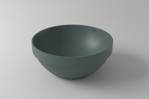 1.02.021.11.3 CAPELLA Раковина полувстроенная 41x41 Soft Rock Color палитра RAL HOLBI фото 1