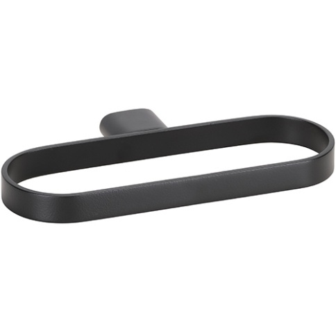 167104060 ORGANIC BLACK Кольцо для полотенец черный матовый BEMETA фото 1