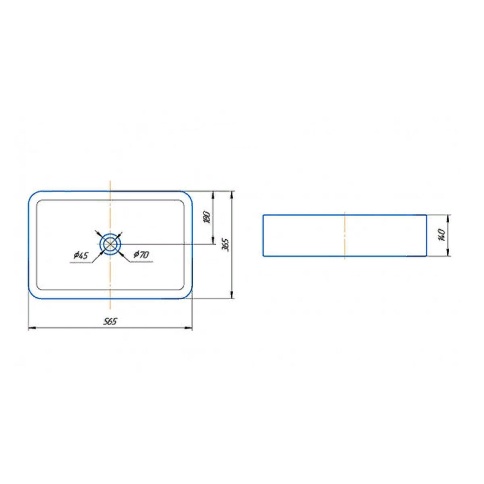 У18293 Раковина Олимпия 56 белая белый JORNO фото 2