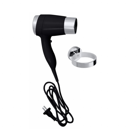 999433088 HOTEL Фен с держателем  черный BEMETA фото 1