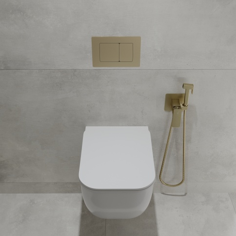 OL-1216 Унитаз подвесной безободковый Tornado с сиденьем микролифт белый OLIVEEKA фото 5