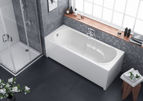 ВПР0100000100 ARABELLA Ванна прямоугольная 160х75 белая ALBA SPA фото 2