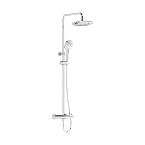 A47205EXP Aquaheat Bliss 240 2F Душевая колонна с термостатом хром VITRA фото 1