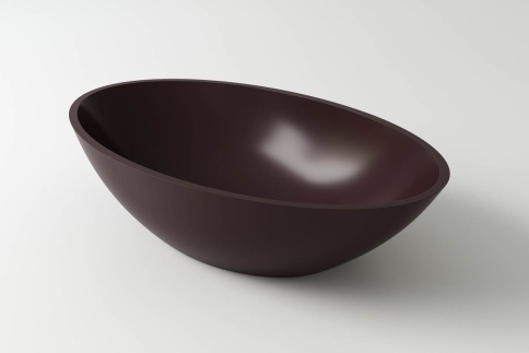 1.02.006.11.3 DIONE Раковина 60x36 Soft Rock Color палитра RAL HOLBI фото 1