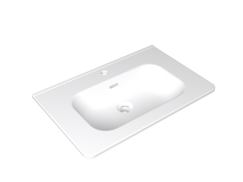 Stur.08.70/W/JR Раковина Sturdy 70 белая JORNO фото 1