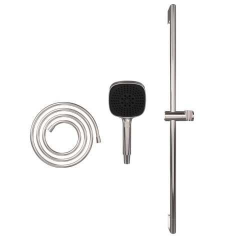 A4591734EXP CORE Square Душевой гарнитур никель брашированный VITRA фото 2