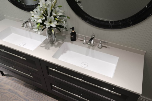 1.02.013.11.3 NEPTUNE 65 Раковина врезная 68x33 Soft Rock Color палитра RAL HOLBI фото 2