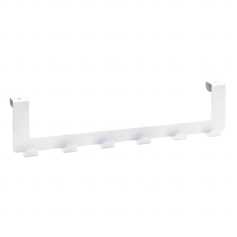 101106234 WHITE Дверная вешалка, 6 крючков белый BEMETA фото 1