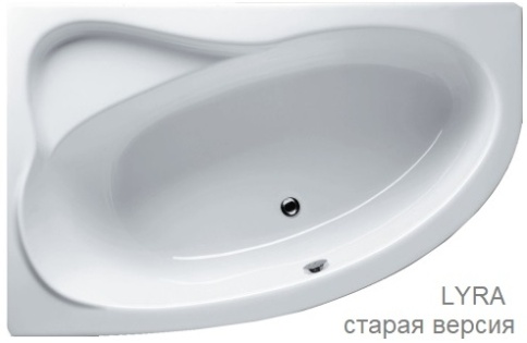 B021001005 LYRA 153 R Ванна 153x100 RIHO фото 2