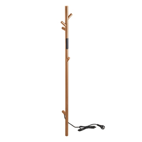 704154015 Электрический полотенцесушитель-стойка мини 30W медь матовая BEMETA фото 1