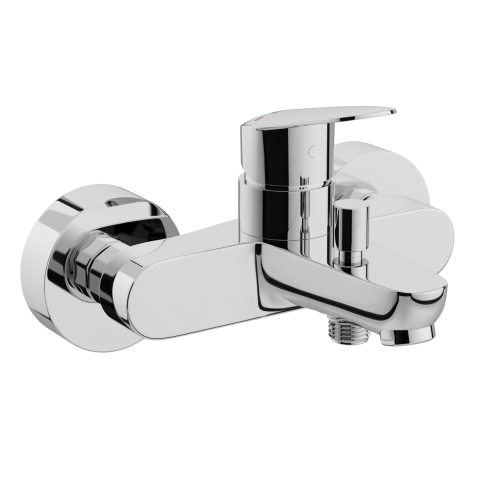 A43057EXP1 Flow Round Смеситель для ванны (без душевого гарнитура) хром VITRA фото 1