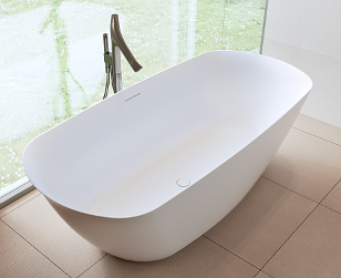 B128001105 BILO ванна 165х77 белая матовая RIHO фото 1