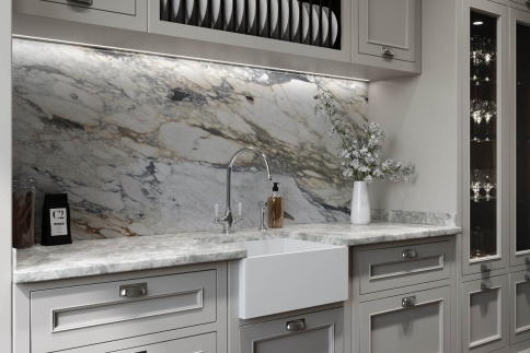 1.02.012.11.3 HALLEY Мойка кухонная 53x39 Soft Rock Color палитра RAL HOLBI фото 3