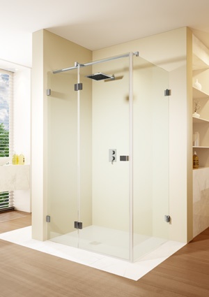SCANDIC NXT X203 970x870x2000 L Хром душевое ограждение, хром RIHO фото 1