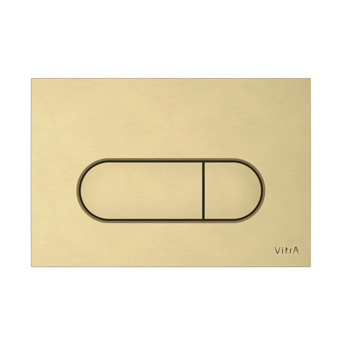 740-2225 Root Round Панель смыва шлифованное золото фото 1