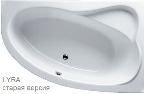 B018001005 LYRA 170 L Ванна 170x110 RIHO фото 2