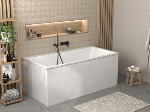 ВПР0370000100 KERO Ванна прямоугольная 180х80 белая ALBA SPA фото 2