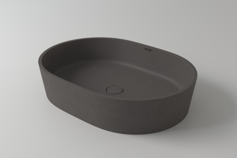 2.02.011.44.4 ARIEL Раковина 55x40 Nano Concrete бетон HOLBI фото 1