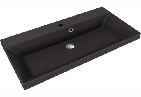 4640201863460 Раковина Астория 100 антрацит JORNO фото 1