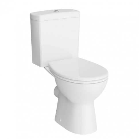 9864B003-7201 S10 Напольный безободковый унитаз SmoothFlush c бачком и сиденьем микролифт фото 1