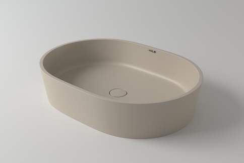 1.02.011.11.3 ARIEL Раковина 55x40 Soft Rock Color палитра RAL HOLBI фото 1