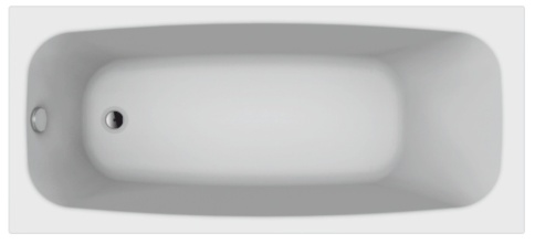 ВПР0150100100 SEVILLA Ванна прямоугольная 160х75 белая ALBA SPA фото 1