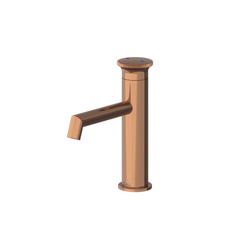 E5519 Смеситель для раковины Arte Leo S розовое золото TESKA фото 1