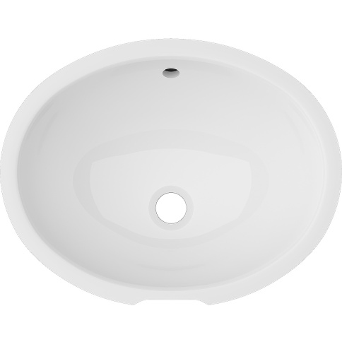 6069B003-0012 Arkitekt Раковина встраиваемая снизу 59 см белая VITRA фото 3