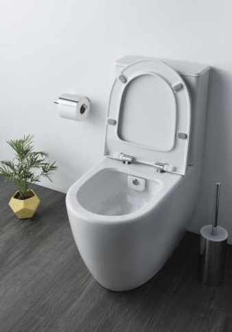 9830B003-7204 Sento Rim-ex Напольный унитаз Open back с бачком и сиденьем микролифт фото 2