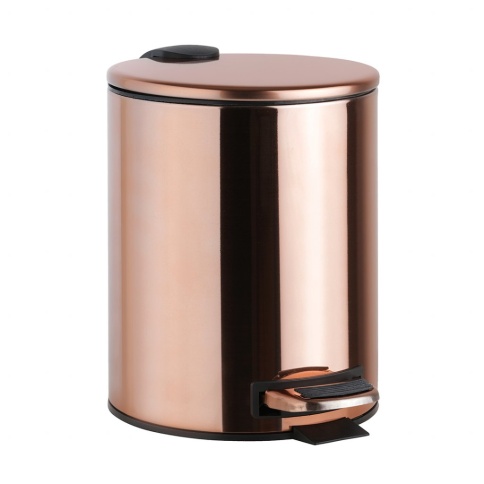 158315010 CORAL Ведро с лифтом 5 л медное золото глянец BEMETA фото 1