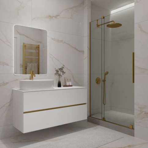 Z10070 Зеркало 100x70см с фоновой подсветкой фото 4