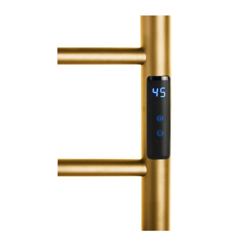 704153085 Электрический полотенцесушитель 560х370мм 63W золото матовое BEMETA фото 2