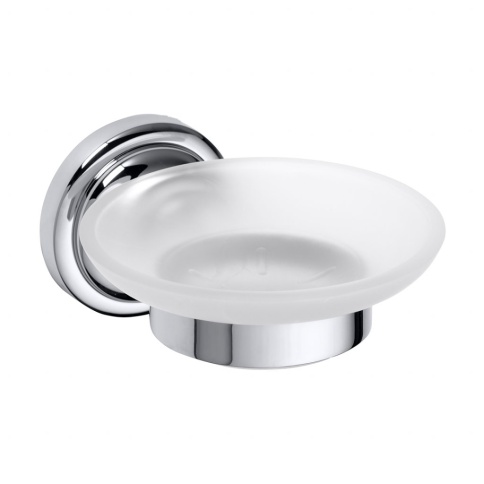 144308022 RETRO Мыльница стеклянная хром BEMETA фото 1