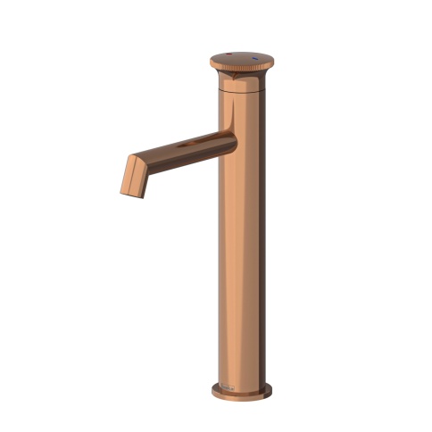 E5529 Смеситель для раковины Arte Leo L розовое золото TESKA фото 1