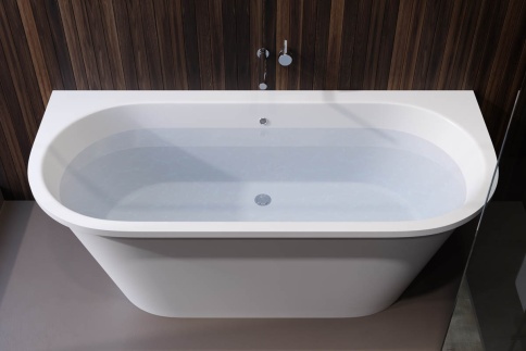 1.01.003.11.1 GALATEA Ванна 170x77 Soft Rock Белый матовый HOLBI фото 2