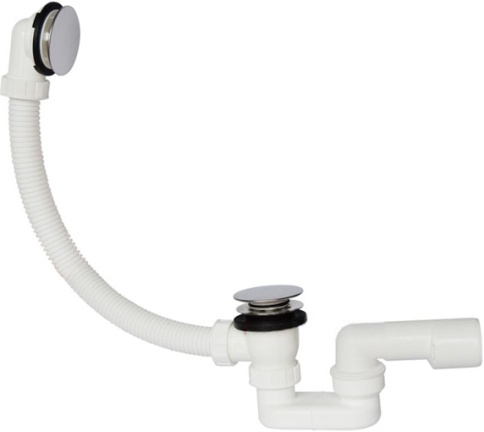 EVK0150 Слив-перелив для ванны (клик-клак) хром PLASTBRNO фото 2