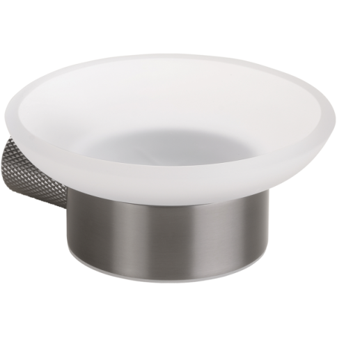 173108040 GRINO Мыльница графит матовый BEMETA фото 1