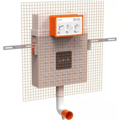 762-1740-01 V12 Скрытый бачок для приставных пристенных унитазов 3/6 л фото 1