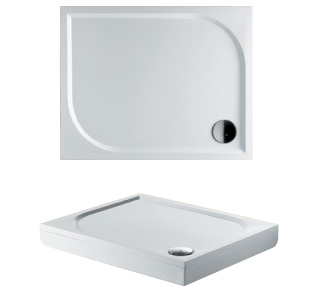 D004006005 Душевой поддон KOLPING DB31 100x80 белый с сифоном RIHO фото 1