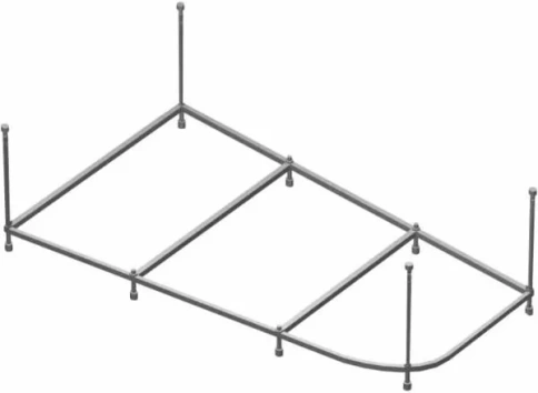 2YNVN1027 Усиленная рама DELTA 150 R фото 2