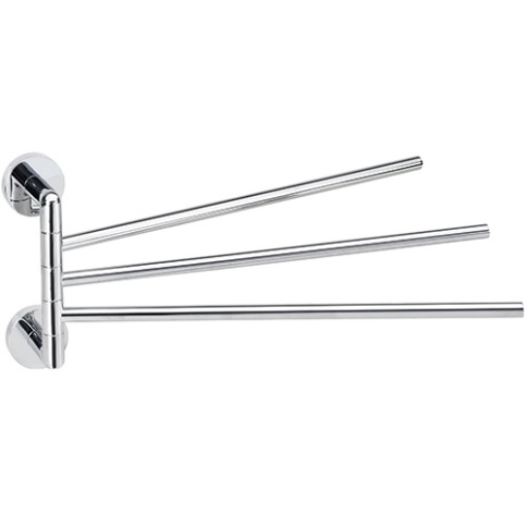 165204112 OBLA Полотенцедержатель тройной поворотный, хром BEMETA фото 1