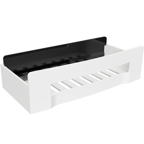 102208294 CYTRO Полочка для мыла/скребок для душевой кабины белый BEMETA фото 1